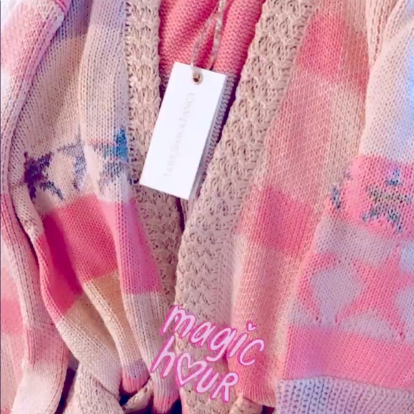 LoveShackFancy Sweaters - Loveshackfancy Duster Kawaii colors🌸💕💖🧸